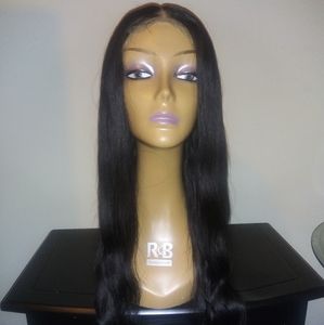 Brazilian Straight wig with 4x5 HD closure 20in